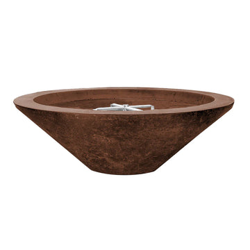 Prism Hardscapes Embarcadero Concrete Gas Fire Pit