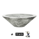 Prism Hardscapes Embarcadero Concrete Gas Fire Pit