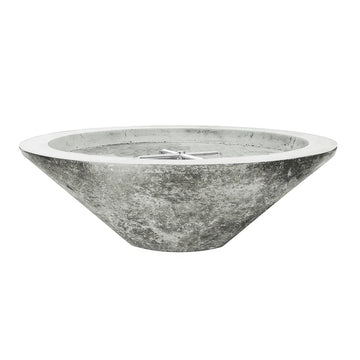 Prism Hardscapes Embarcadero Concrete Gas Fire Pit