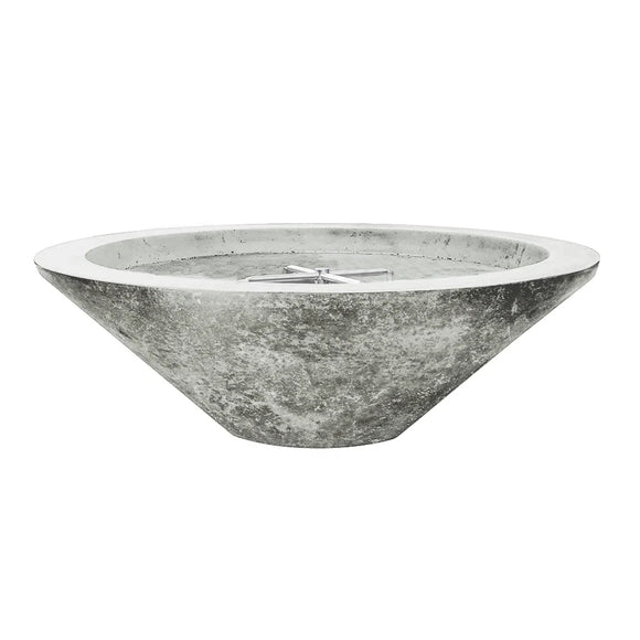 Prism Hardscapes Embarcadero Concrete Gas Fire Pit