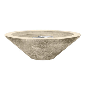 Prism Hardscapes Embarcadero Concrete Gas Fire Pit