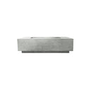 Prism Hardscapes Tavola 66 Slim Concrete Gas Fire Pit