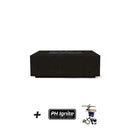 Prism Hardscapes Porto 58 Enclosed Propane Fire Pit