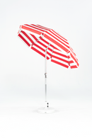 844FC-02-012 Red Stripe-Brushed Silver -  Crank Lift