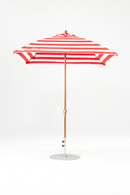 464FMC-SQ-012 Red Stripe-Golden Oak