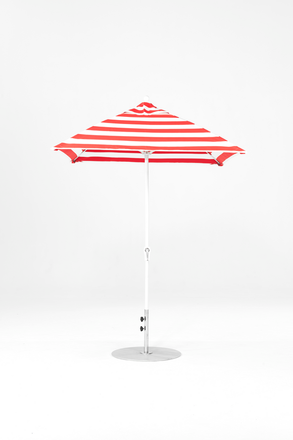 454FMC-SQ-012 Red Stripe-Alpine White