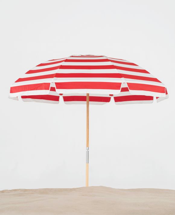 844FWB-02-Red Stripe -Stock- Manual- Valance with Vent
