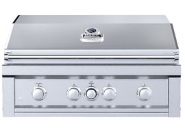 Sunstone Ruby 36 Inch Built-In Gas Grill – 4 Burners + Pro-Sear + LEDs