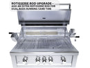 Sunstone Ruby 36 Inch Built-In Gas Grill – 4 Burners + Pro-Sear + LEDs
