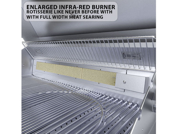 Sunstone Ruby 36 Inch Built-In Gas Grill – 4 Burners + Pro-Sear + LEDs