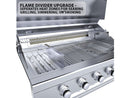 Sunstone Ruby 42 Inch Built-In Gas Grill with 5 Burners & Rotisserie Kit