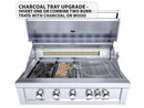 Sunstone Ruby 42 Inch Built-In Gas Grill with 5 Burners & Rotisserie Kit
