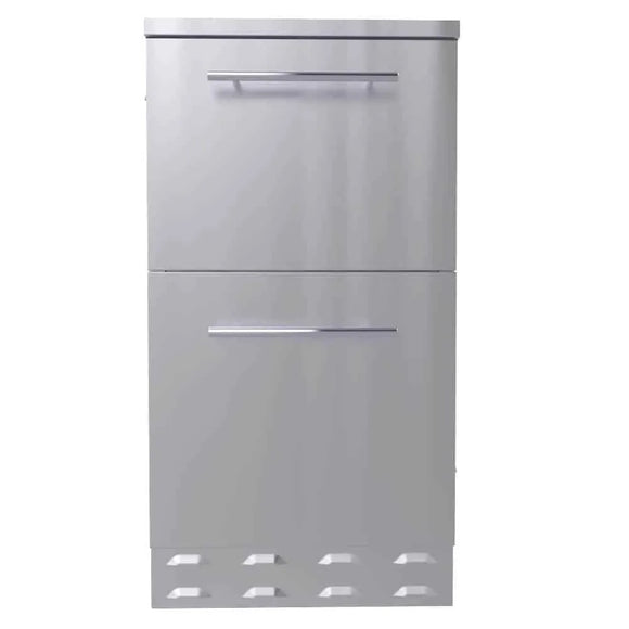 Sunstone 18-Inch Stainless Steel Cabinet – Propane Tank Drawer