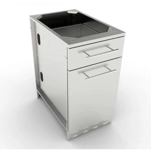 Sunstone 18 Inch Stainless Steel Propane Tank Drawer Base Cabinet