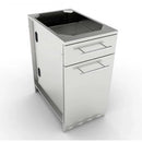 Sunstone 18 Inch Stainless Steel Propane Tank Drawer Base Cabinet