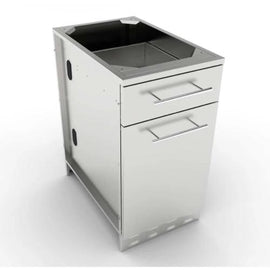Sunstone 18 Inch Stainless Steel Propane Tank Drawer Base Cabinet