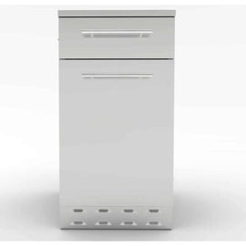 Sunstone 18 Inch Stainless Steel Propane Tank Drawer Base Cabinet