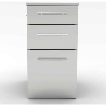Sunstone Grills 18-Inch BBQ Island Cabinet – Triple Storage Drawers