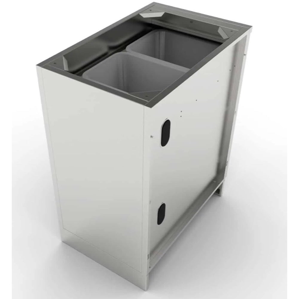 Sunstone 18 Inch Stainless Steel Trash Drawer Cabinet for BBQ Islands