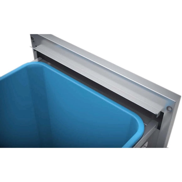 Sunstone 18 Inch Stainless Steel Trash Drawer Cabinet for BBQ Islands