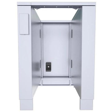 Sunstone Premium 24" Universal Outdoor Kitchen Base Cabinet for 15-Inch Wide Refrigeration