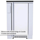 Sunstone Premium 24" Universal Outdoor Kitchen Base Cabinet for 15-Inch Wide Refrigeration