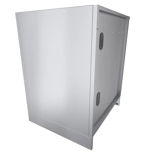 Sunstone 24-Inch Stainless Steel Base Cabinet – Triple Drawers