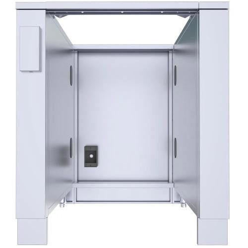 Sunstone Grills 30-Inch Universal Outdoor Kitchen Base Cabinet for Refrigerators up to 21-Inch Wide