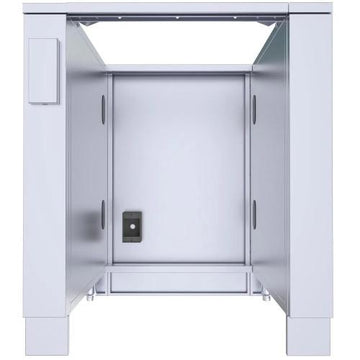 Sunstone Grills 30-Inch Universal Outdoor Kitchen Base Cabinet for Refrigerators up to 21-Inch Wide