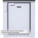 Sunstone Grills 30-Inch Universal Outdoor Kitchen Base Cabinet for Refrigerators up to 21-Inch Wide