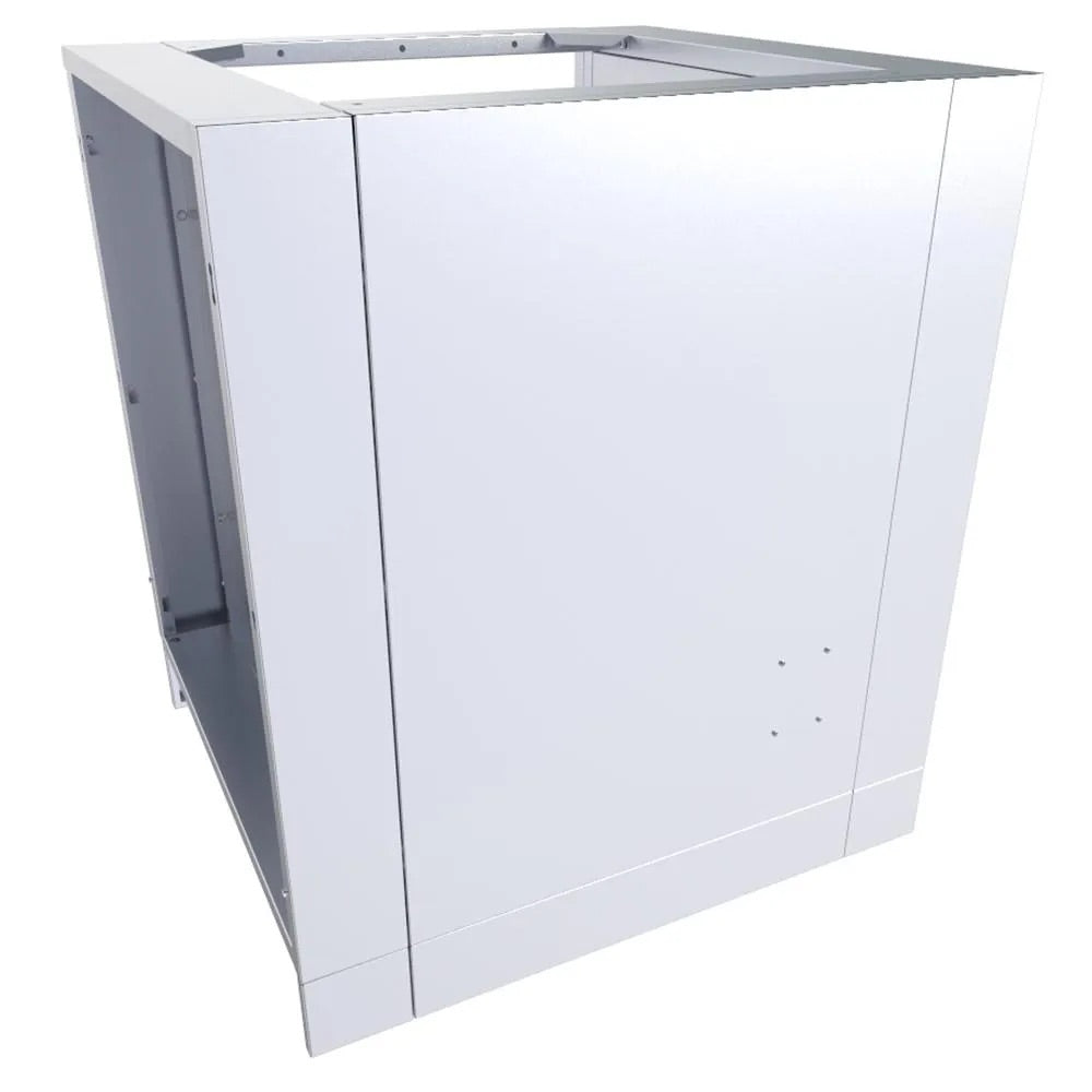 Sunstone Grills 30-Inch Universal Outdoor Kitchen Base Cabinet for Refrigerators up to 21-Inch Wide