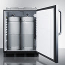 Summit 24 Inch Outdoor Kegerator ADA with Door 
