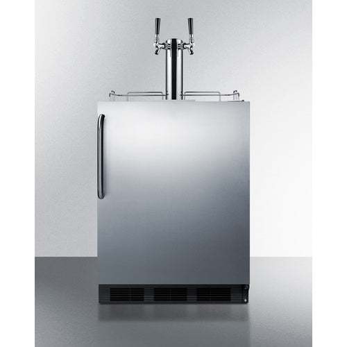 Summit 24 Inch Outdoor Kegerator ADA with Door