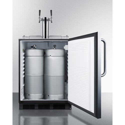 Summit 24 Inch Outdoor Kegerator ADA with Door