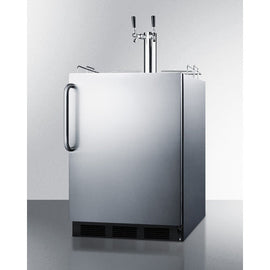 Summit 24 Inch Outdoor Kegerator ADA with Door