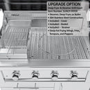 Sunstone The Houston 9 Foot 8 Inch Outdoor Griller’s Paradise Island Package-12