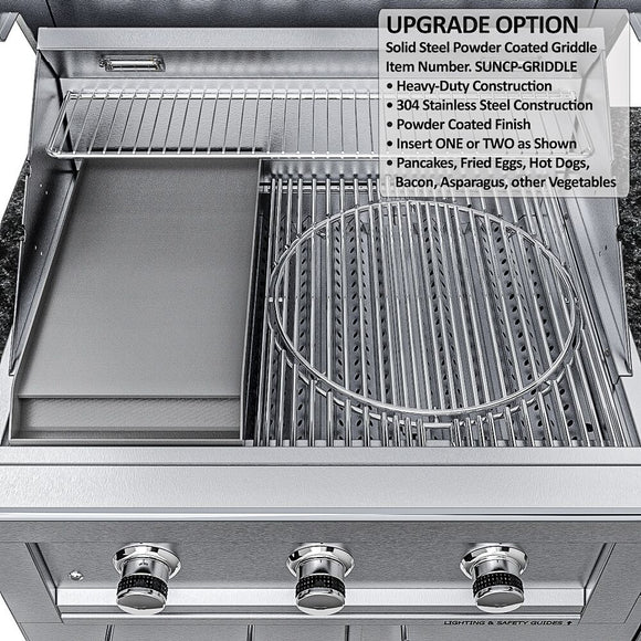 Sunstone Summit 10 Ft Outdoor ADA Kitchen Cabinet Island Package