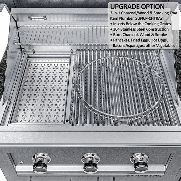 Sunstone Summit 10 Ft Outdoor ADA Kitchen Cabinet Island Package