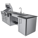 Sunstone Summit 10 Ft Outdoor ADA Kitchen Cabinet Island Package