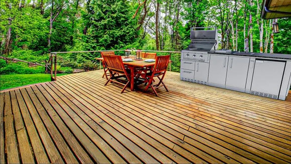 Sunstone The Bayou 8 Foot 6 Inch Outdoor Kitchen Island