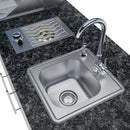 Sunstone The Bayou 8 Foot 6 Inch Outdoor Kitchen Island