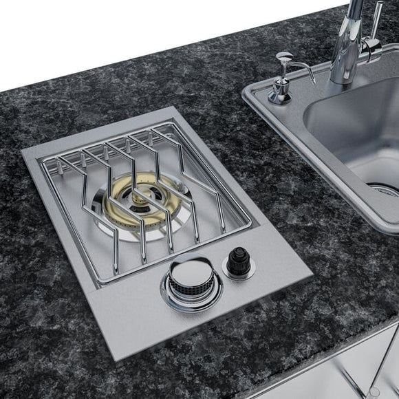 Sunstone The Bayou 8 Foot 6 Inch Outdoor Kitchen Island