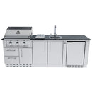 Sunstone The Bayou 8 Foot 6 Inch Outdoor Kitchen Island