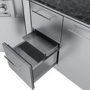 Sunstone The Big Texan 21-Foot Outdoor Kitchen Cabinet Island