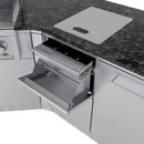 Sunstone The Big Texan 21-Foot Outdoor Kitchen Cabinet Island