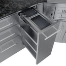 Sunstone The Big Texan 21-Foot Outdoor Kitchen Cabinet Island