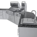 Sunstone The Big Texan 21-Foot Outdoor Kitchen Cabinet Island