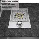 Sunstone The Brazos 9-Foot Outdoor Kitchen Island Package