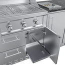 Sunstone The Brazos 9-Foot Outdoor Kitchen Island Package