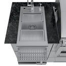 Sunstone The Caprice 6 Foot 4 Inch Outdoor Kitchen Island Package